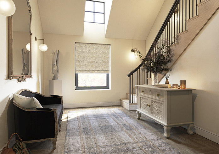 William Morris At Home Larkspur, Flint - Roman Blind - Image 6